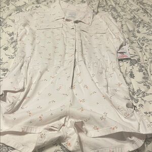 Celebrity Pink Floral Print Top